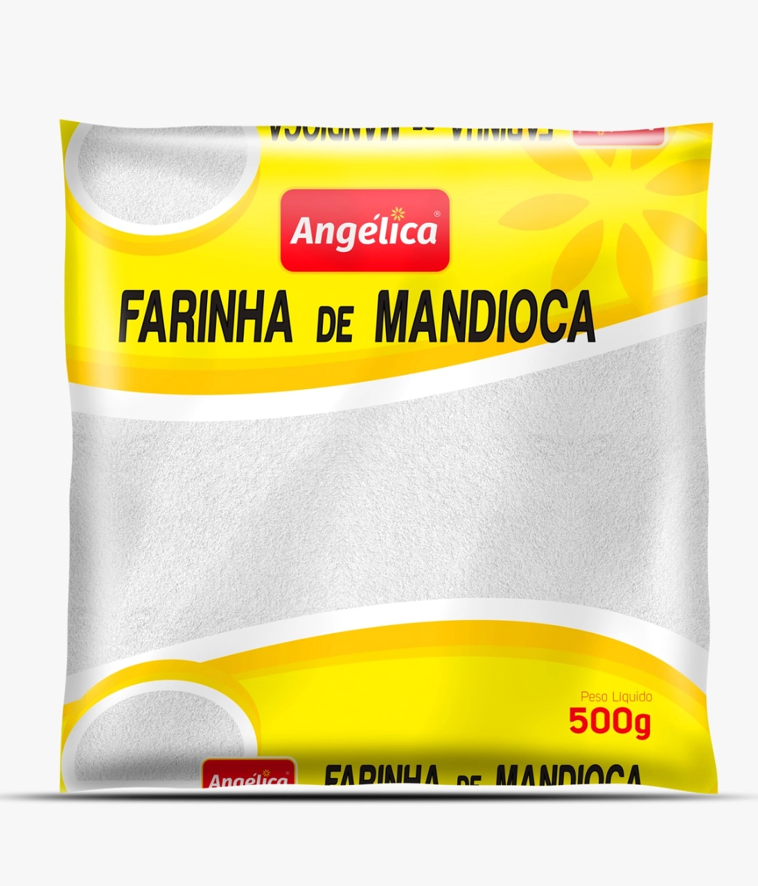 Farinha Mand Crua Fina Angelica 500g