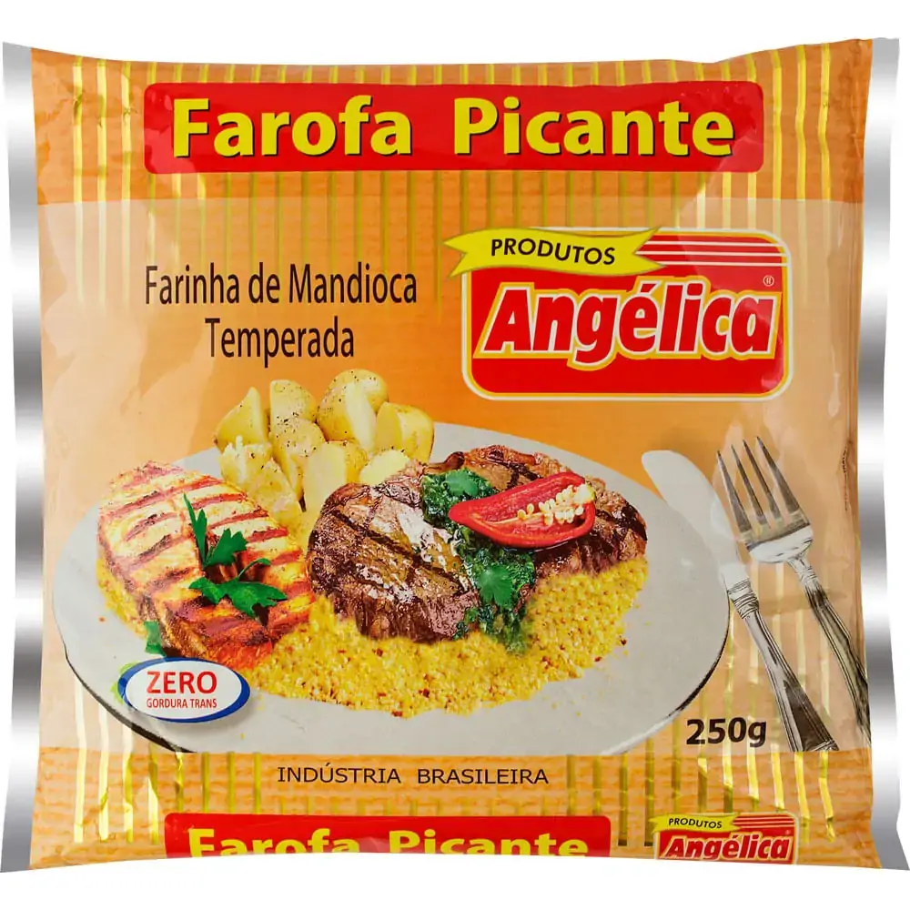 Farofa Mand Angelica 250g Picante