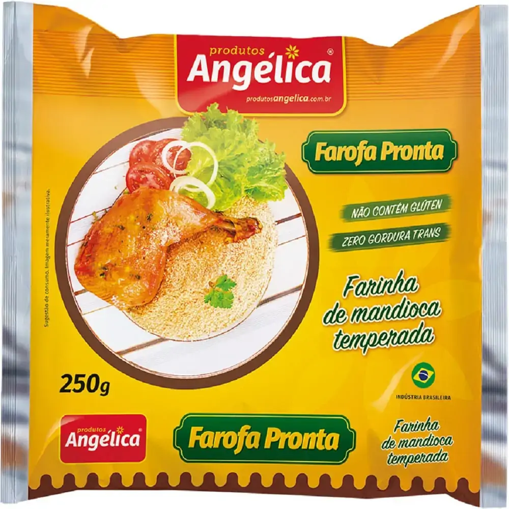 Farofa Mand Angelica 250g Trad