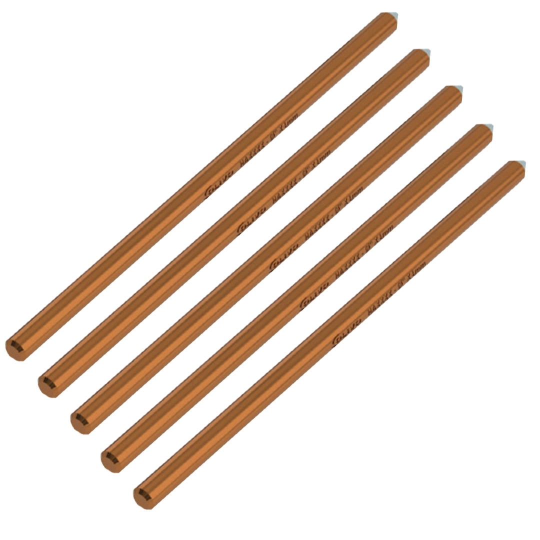 Kit 5 Haste Alta Camada Aterramento 5/8 Ac 14,3mmx2,4m