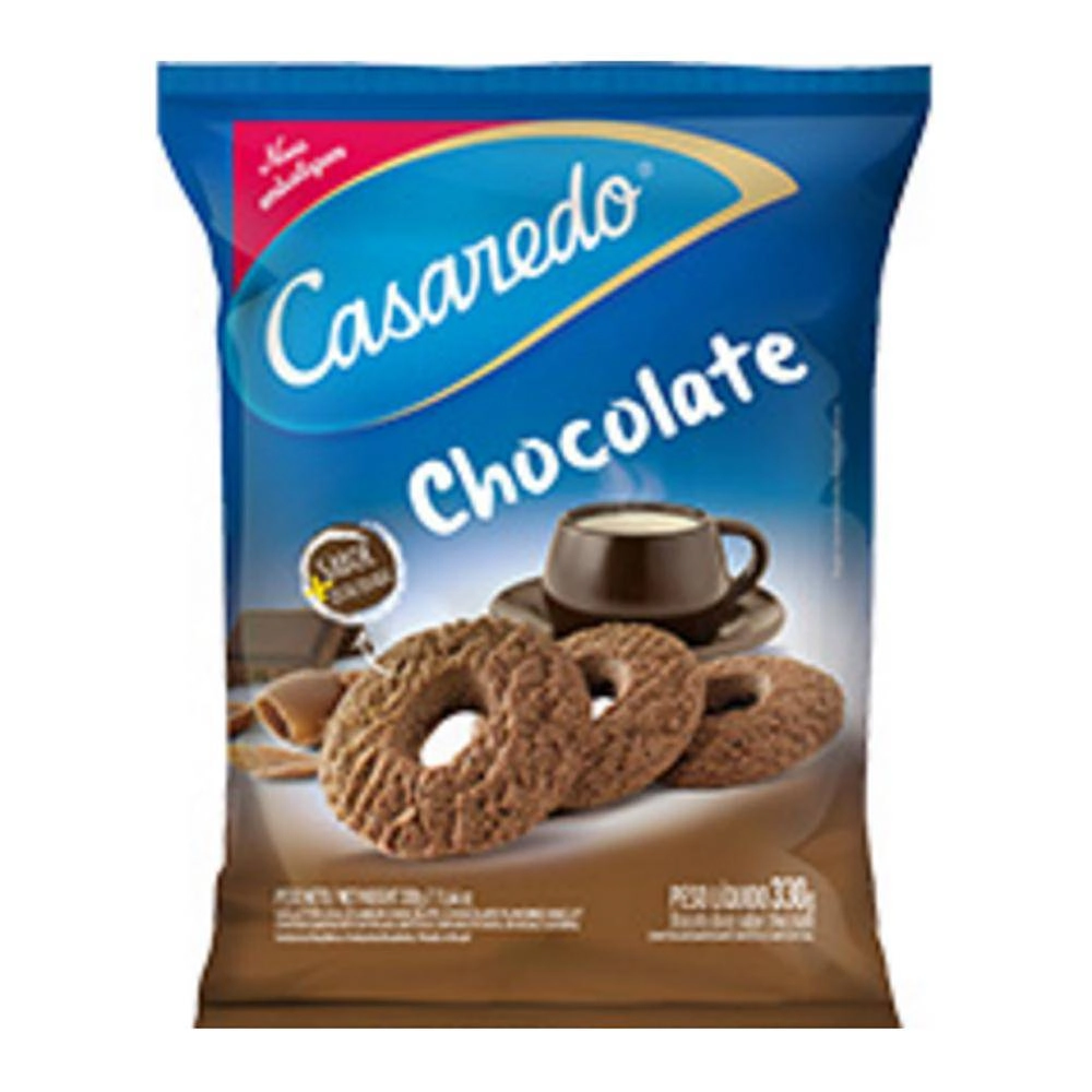 Biscoito Rosca Chocolate 330g Casaredo