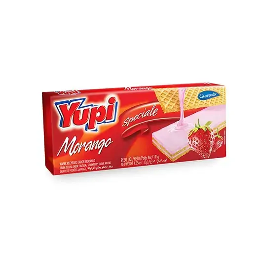 Waffer Yupi 115g Morango