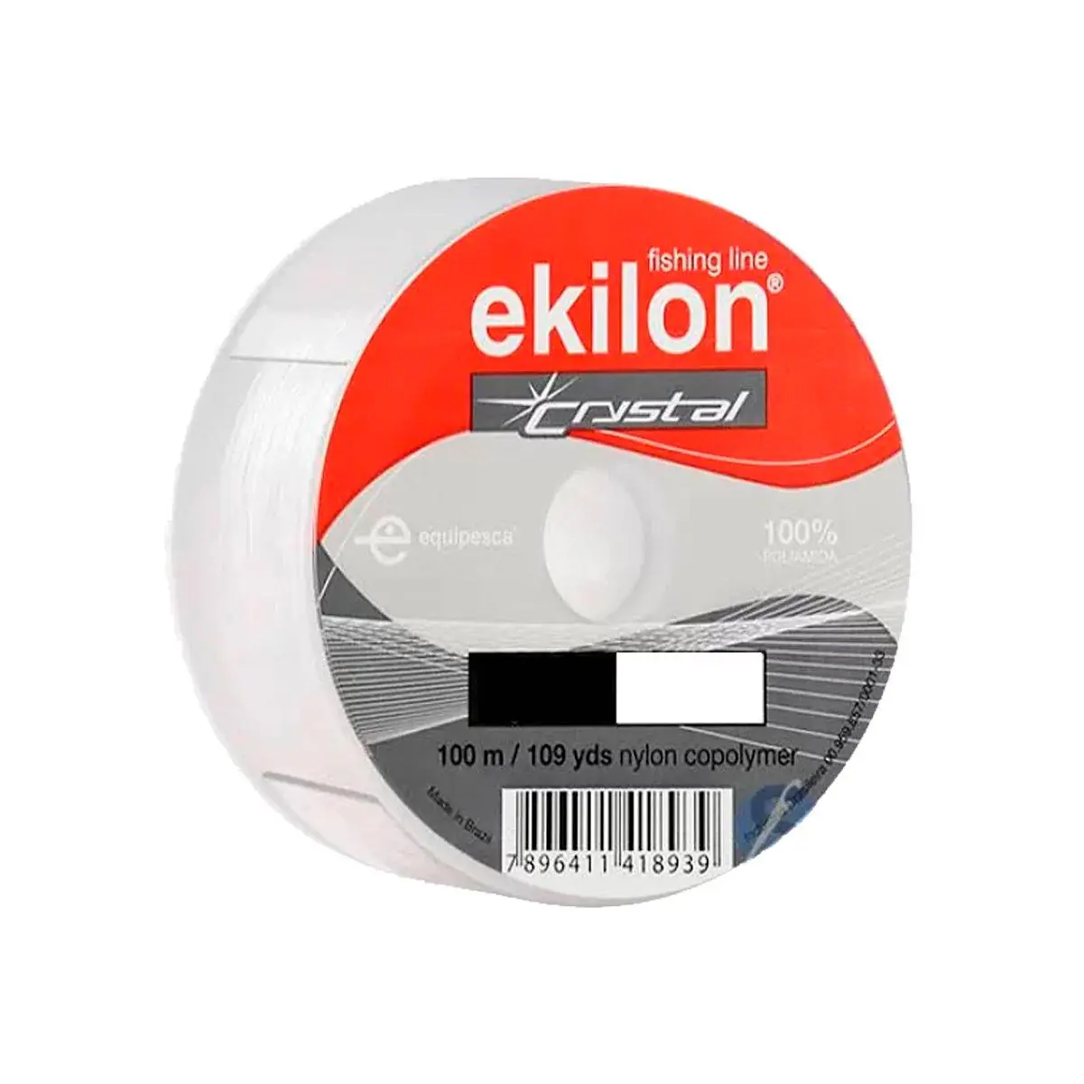 Linha Nylon Anti-uv Carretéis Interligados 100m Crystal - Ekilon, Tamanho: 0,70mm