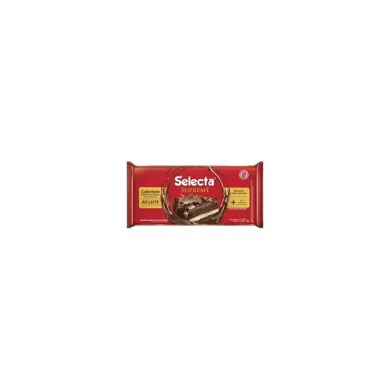Chocolate Selecta Supreme Ao Leite 1,010kg