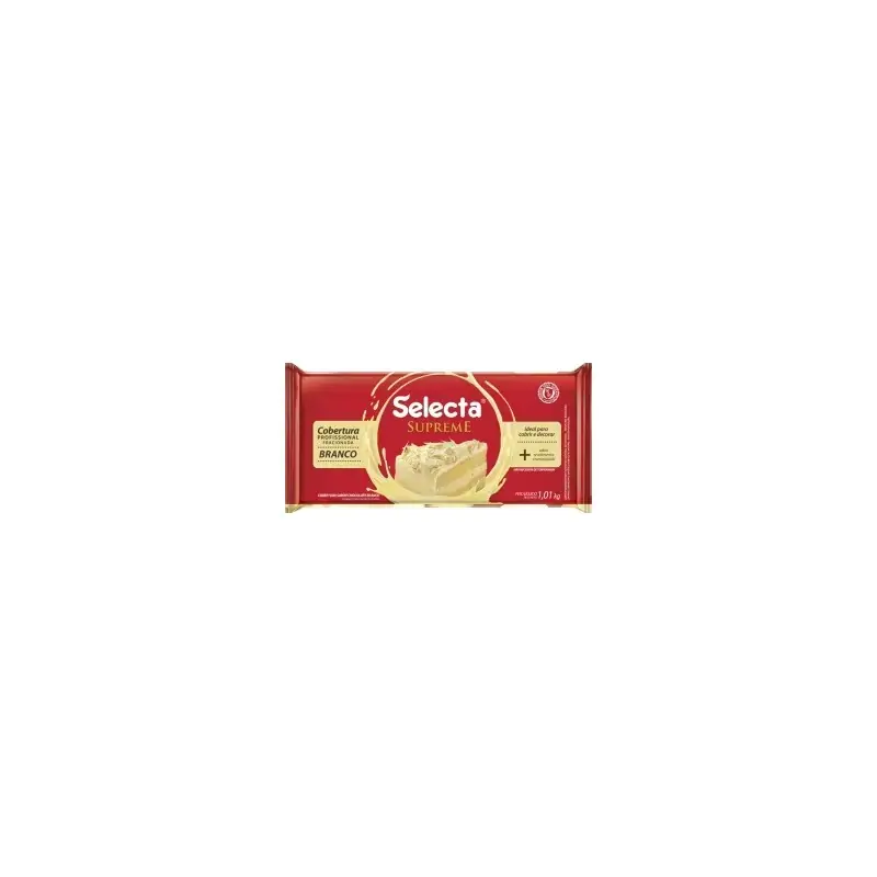Chocolate Selecta Supreme Branco 1,01kg