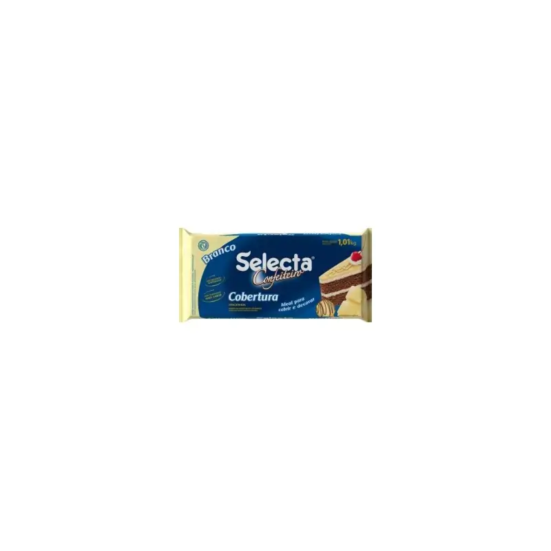 Chocolate Selecta Branco 1,01kg
