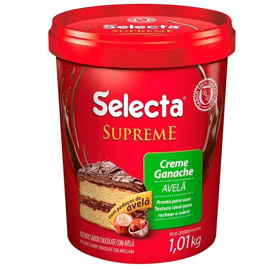 Ganache Avela Selecta 1,01kg Duas Rodas