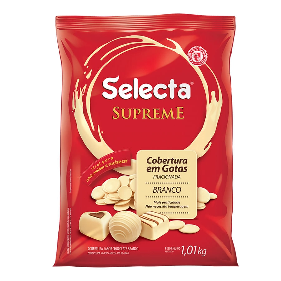 Supreme Selecta Gotas Branco 1,01kg