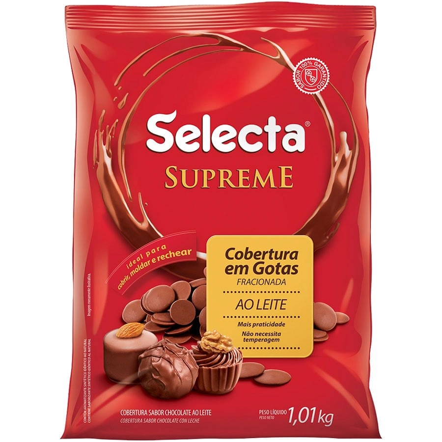 Supreme Gotas Cobertura Choc.