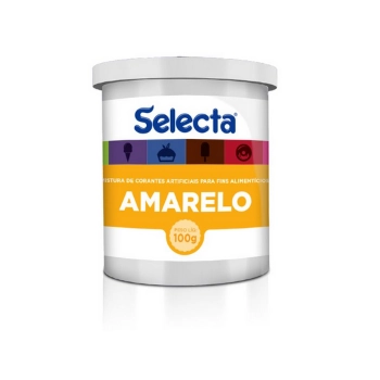 Corante 100g Amarelo Selecta
