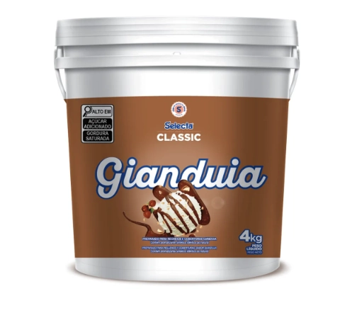 Pasta Para Recheios Creme Gianduia Selecta Classic 4kg Selecta