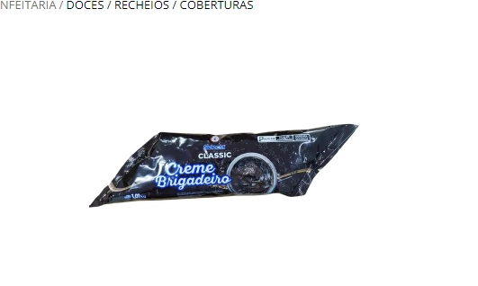 Recheio Em Creme De Brigadeiro Croca 1,01kg Selecta