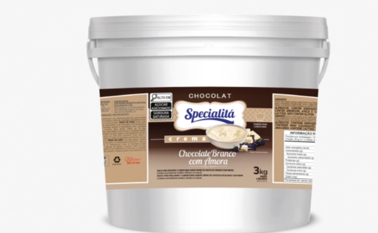 Pasta Para Recheios Creme De Chocolate Branco Specialita 3kg Selecta