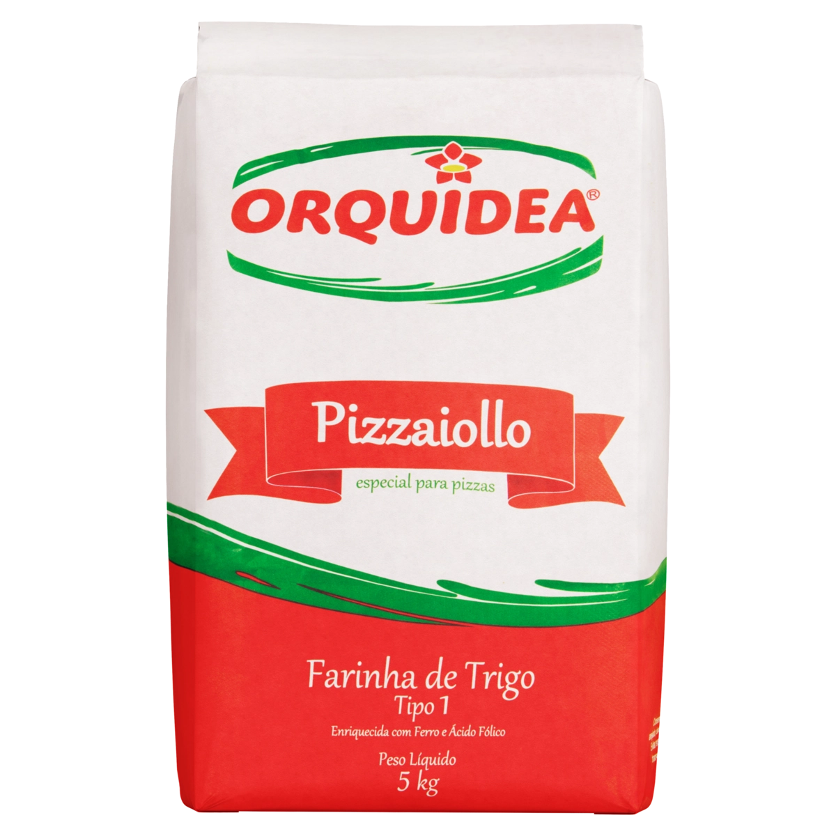 Farinha De Trigo Tipo 1 Para Pizza Orquídea Pacote 5kg