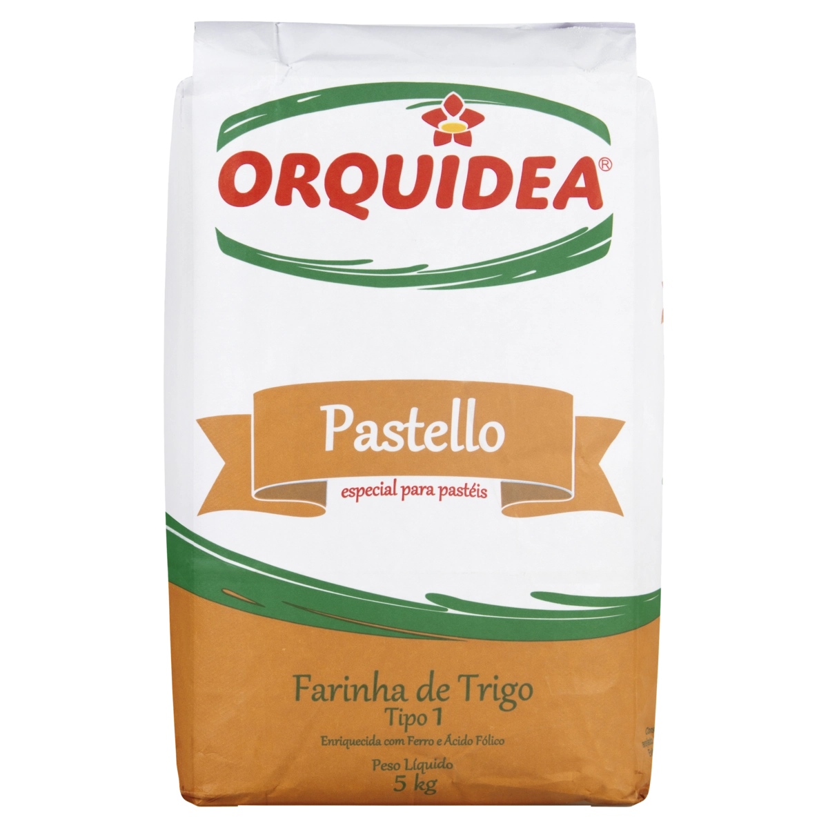 Farinha De Trigo Tipo 1 Orquídea Pastello Pacote 5kg
