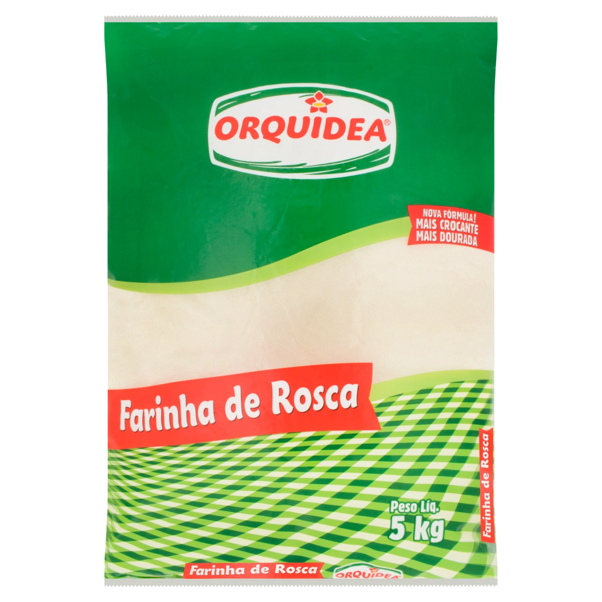 Farinha De Rosca Orquídea Pacote 5kg