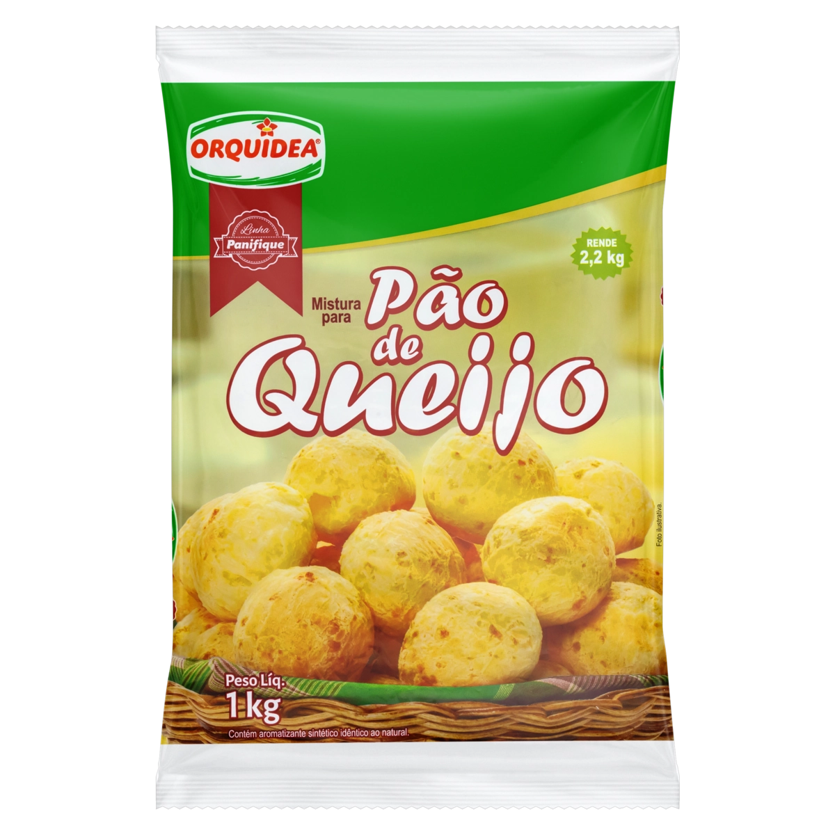 Mistura Para Pão De Queijo Orquídea Panifique Pacote 1kg