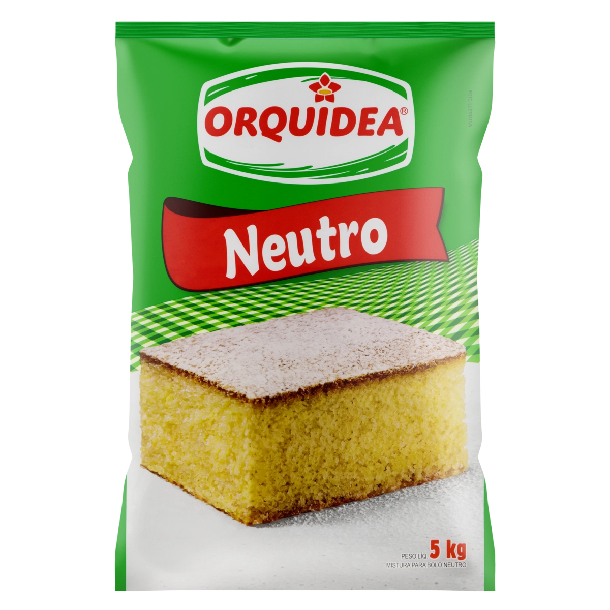 Mistura Para Bolo Neutro Orquídea Pacote 5kg