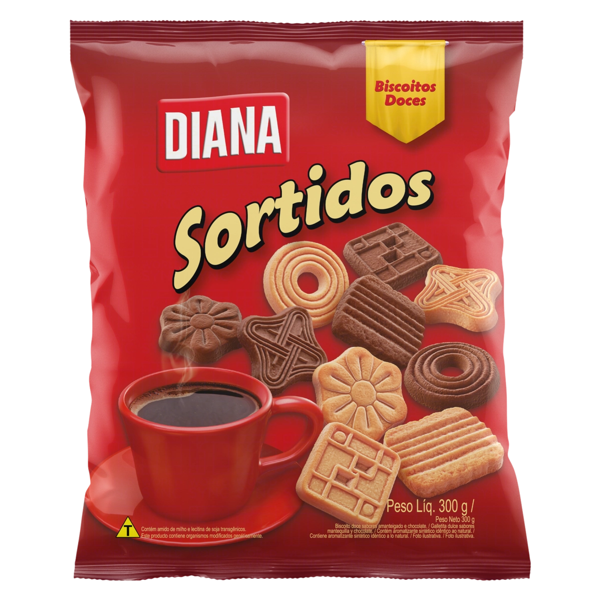 Biscoito Sortido Diana Pacote 300g