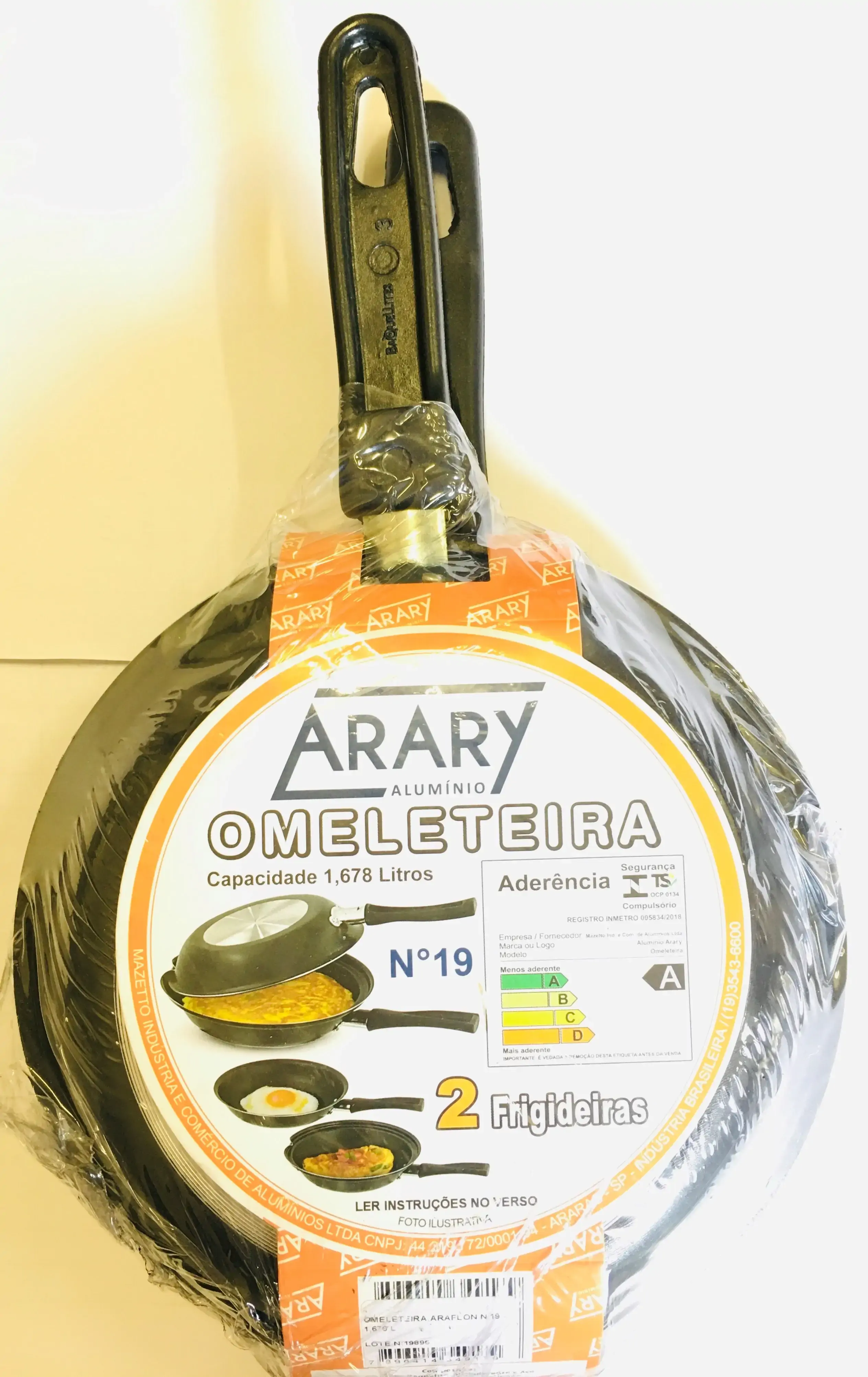 Omeleteira Alum Araflon N19
