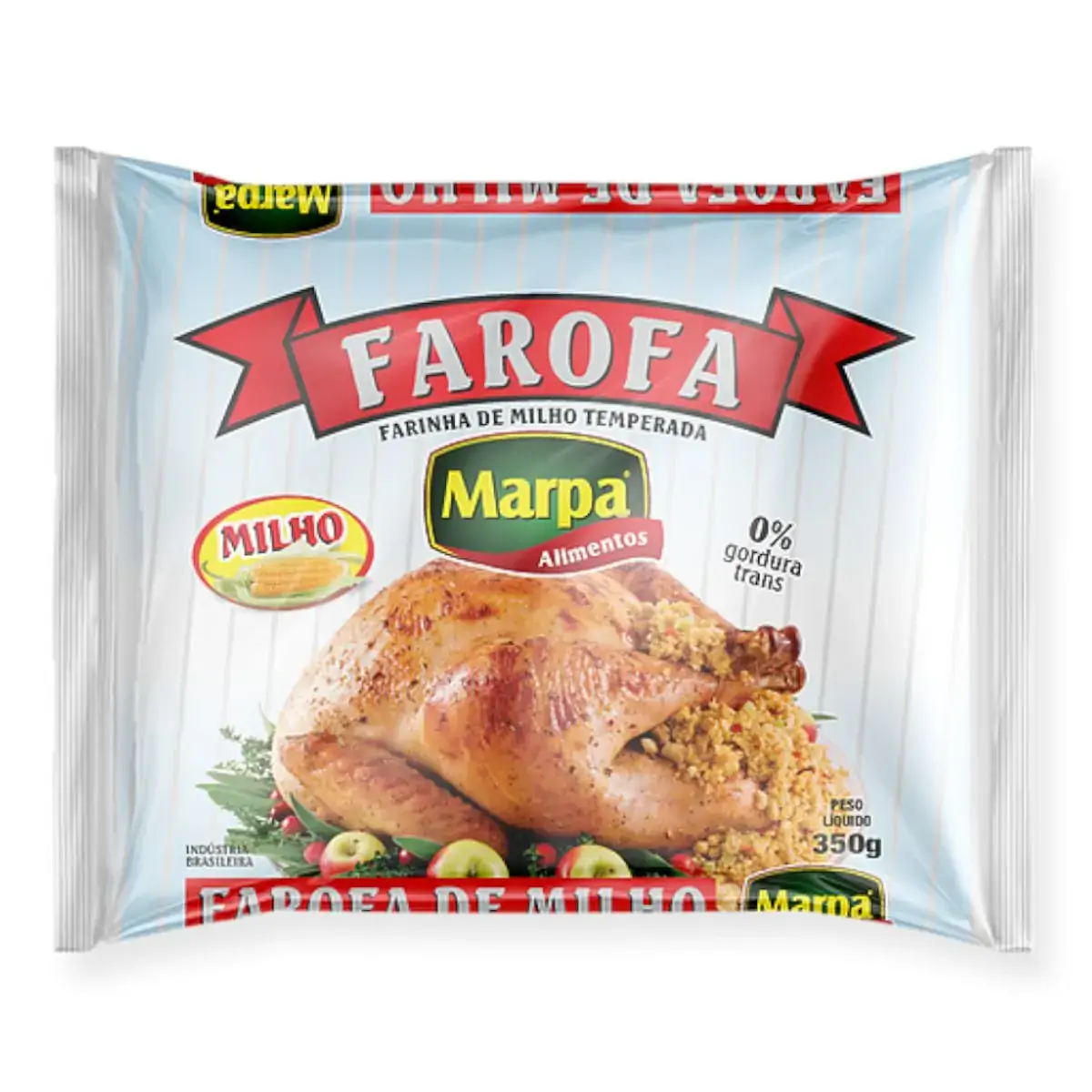 Farofa De Milho Temperado Marpa