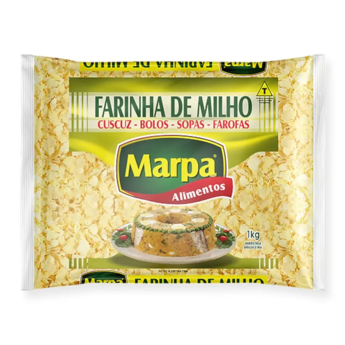 Farinha De Milho Amarela Marpa