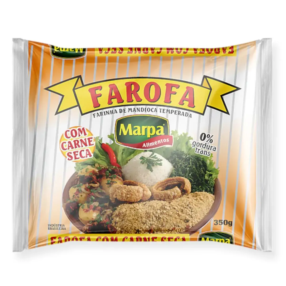 Farofa Temperada Marpa Carne Seca