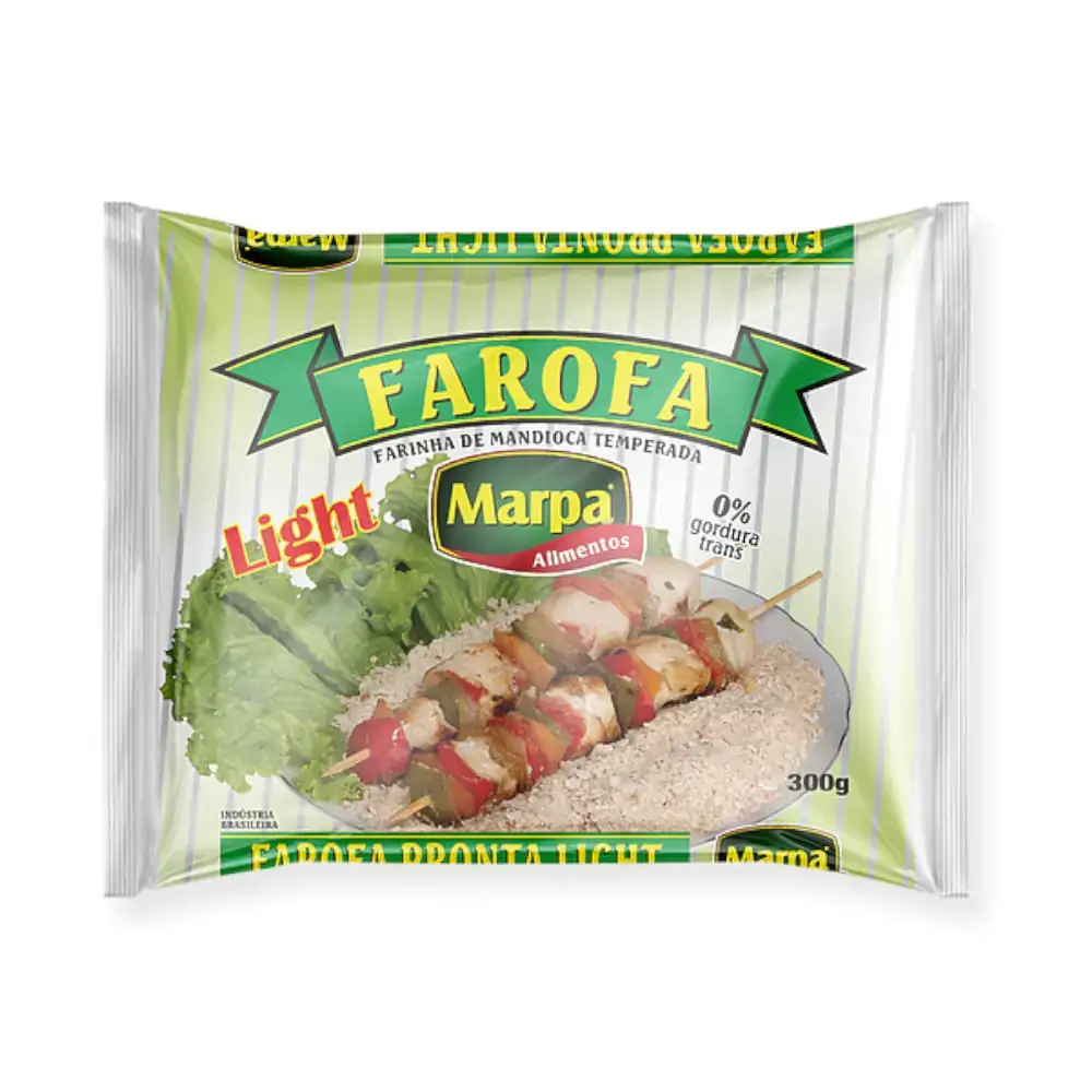 Farofa Temperada Marpa Light