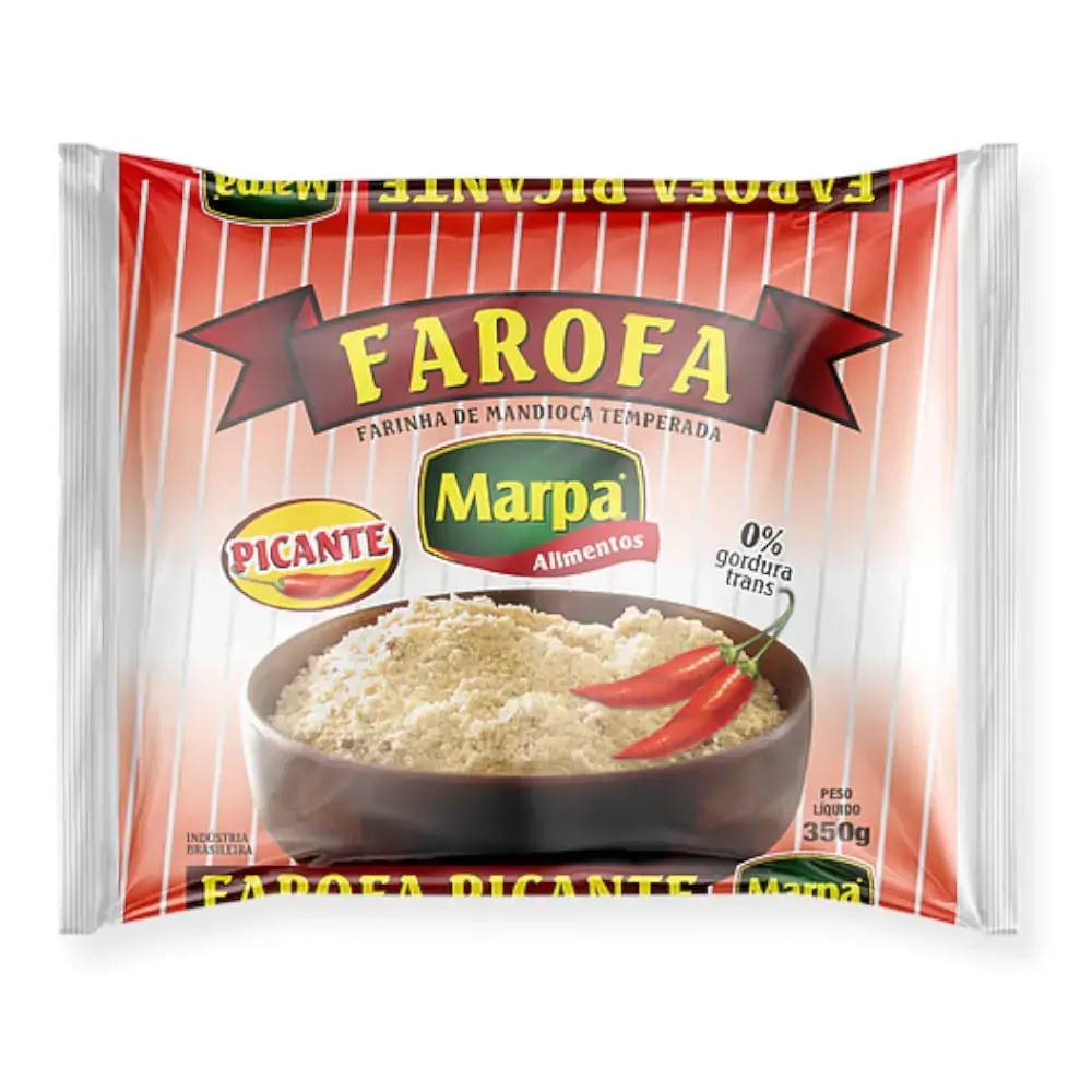 Farofa Marpa Temperada Picante