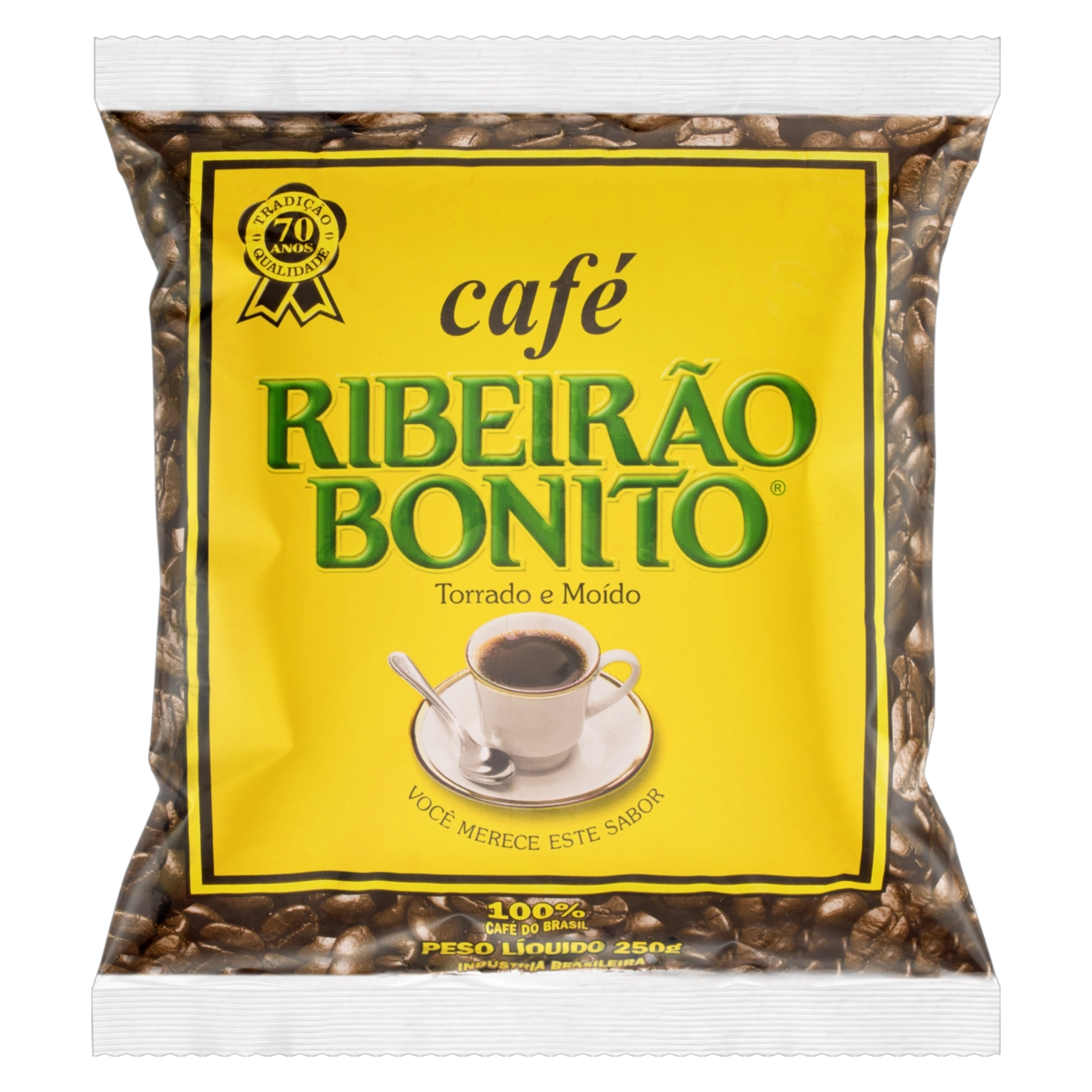 Café Torrado E Moído Ribeirão Bonito Pacote 250g