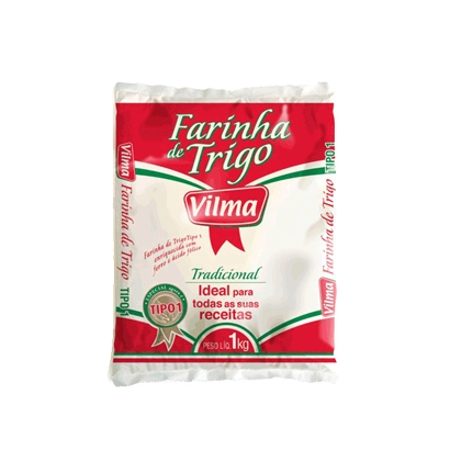 Farinha De Trigo Vilma Tradicional 1kg
