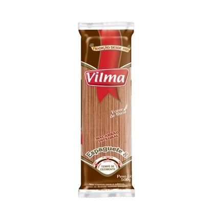 Macarrão Vilma Integral Espaguete 8