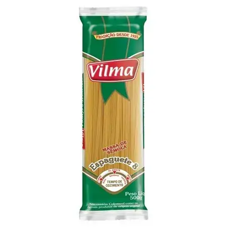 Macarrão Vilma Espaguete Semola 8