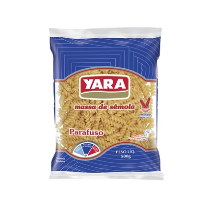Macarrão Yara Sêmola Parafuso