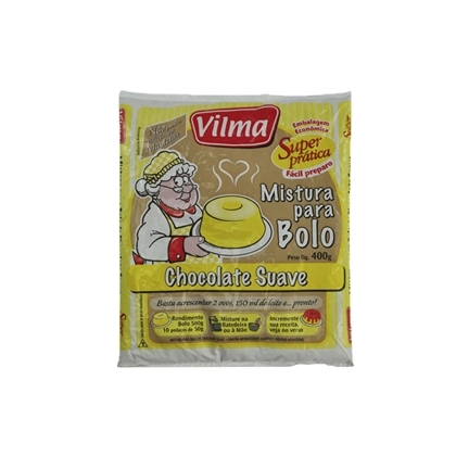 Mistura Para Bolo Vilma Chocolate Suave