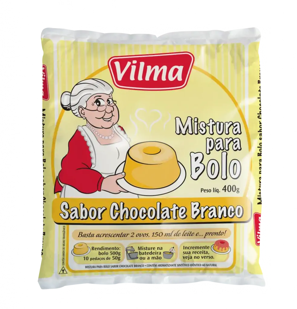 Mist Bolo Vilma 400g Choc Bco