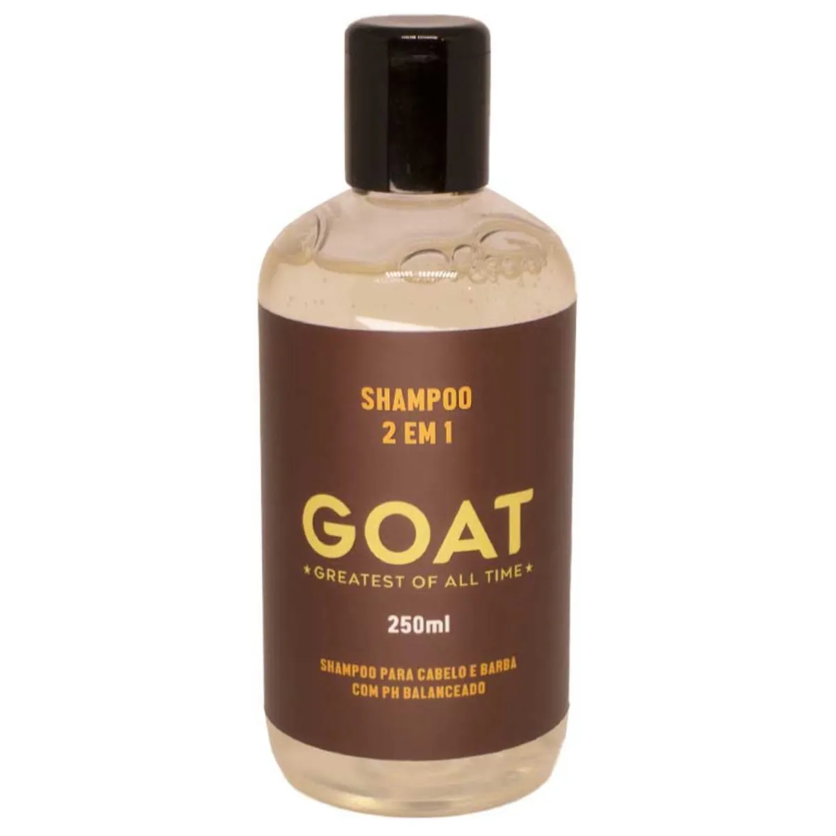 Shampoo 2 em 1 GOAT - Cabelo e Barba Ph Balanceado 250mL Caballeros