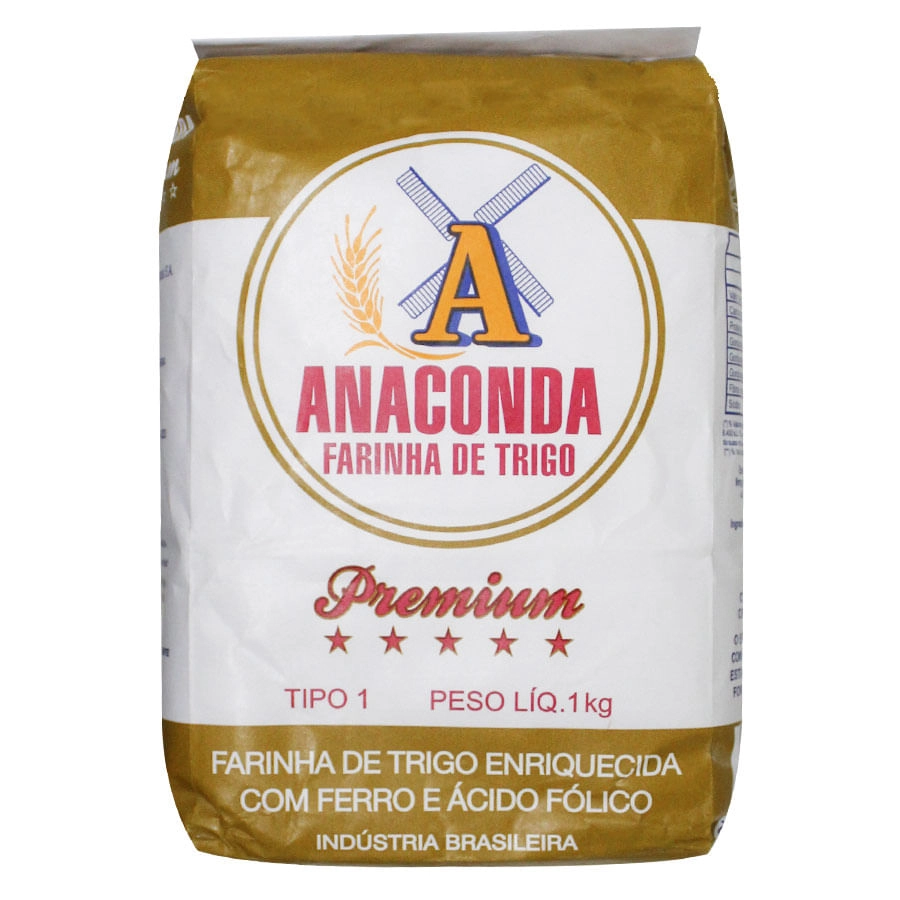 Farinha De Trigo Anaconda Premium