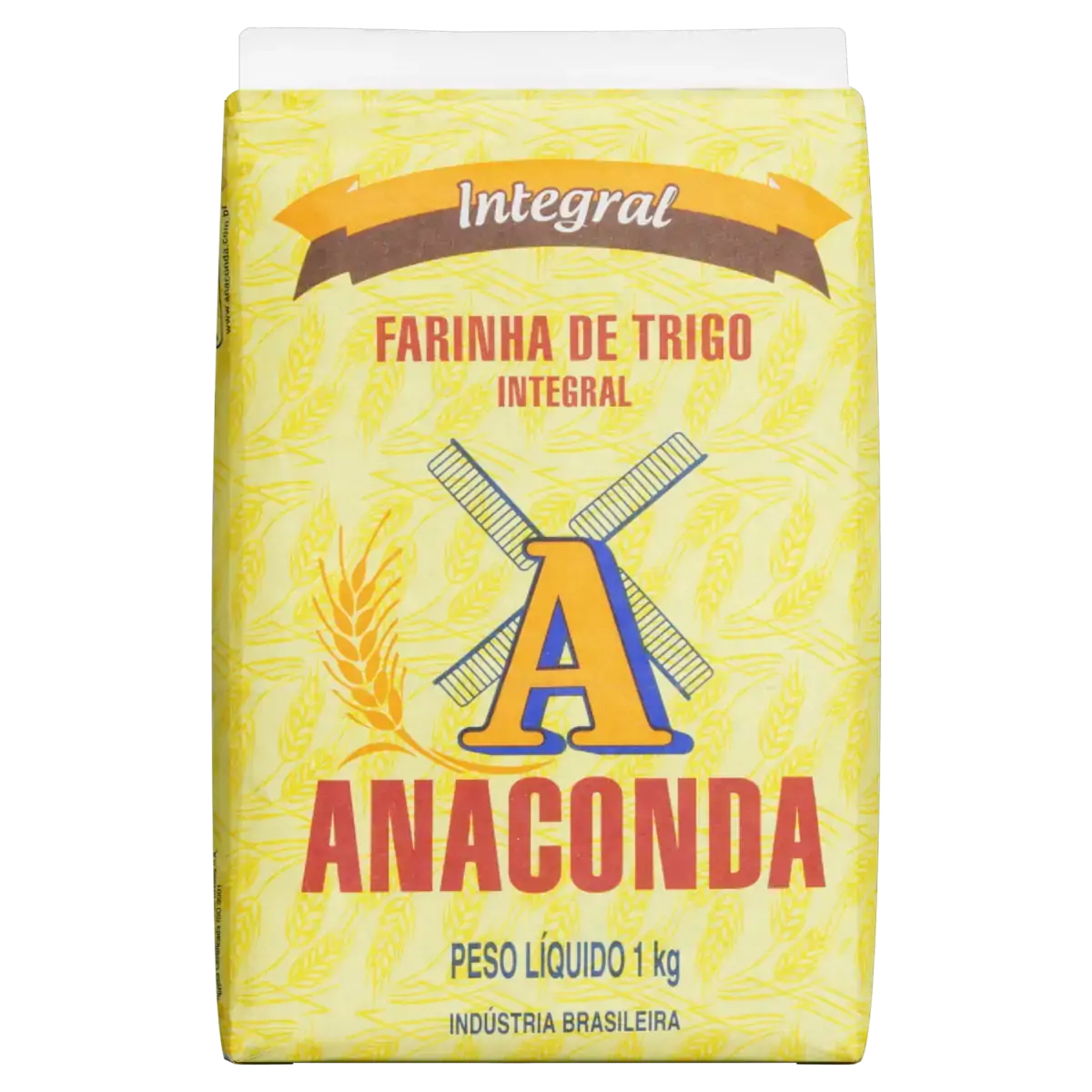 Farinha De Trigo Integral Anaconda Pacote 1kg