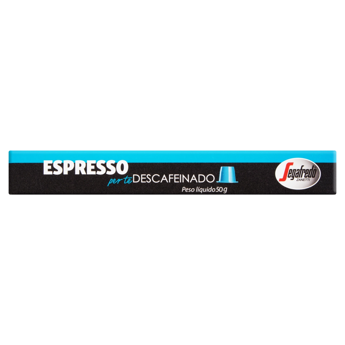 Café Em Cápsula Espresso Descafeinado Segafredo Zanetti Caixa 50g 10 Unidades