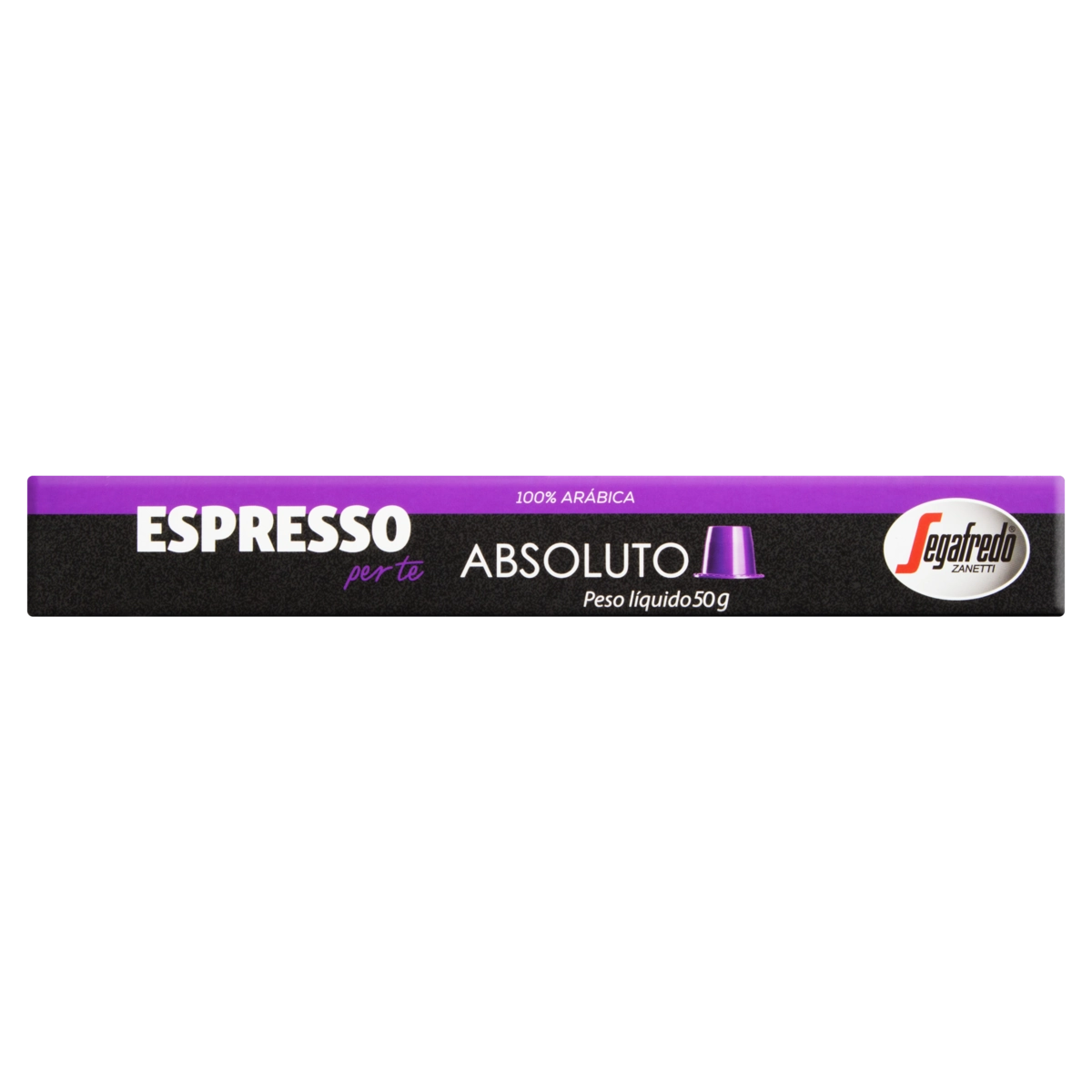 Café Em Cápsula Espresso Absoluto Segafredo Zanetti Caixa 50g 10 Unidades
