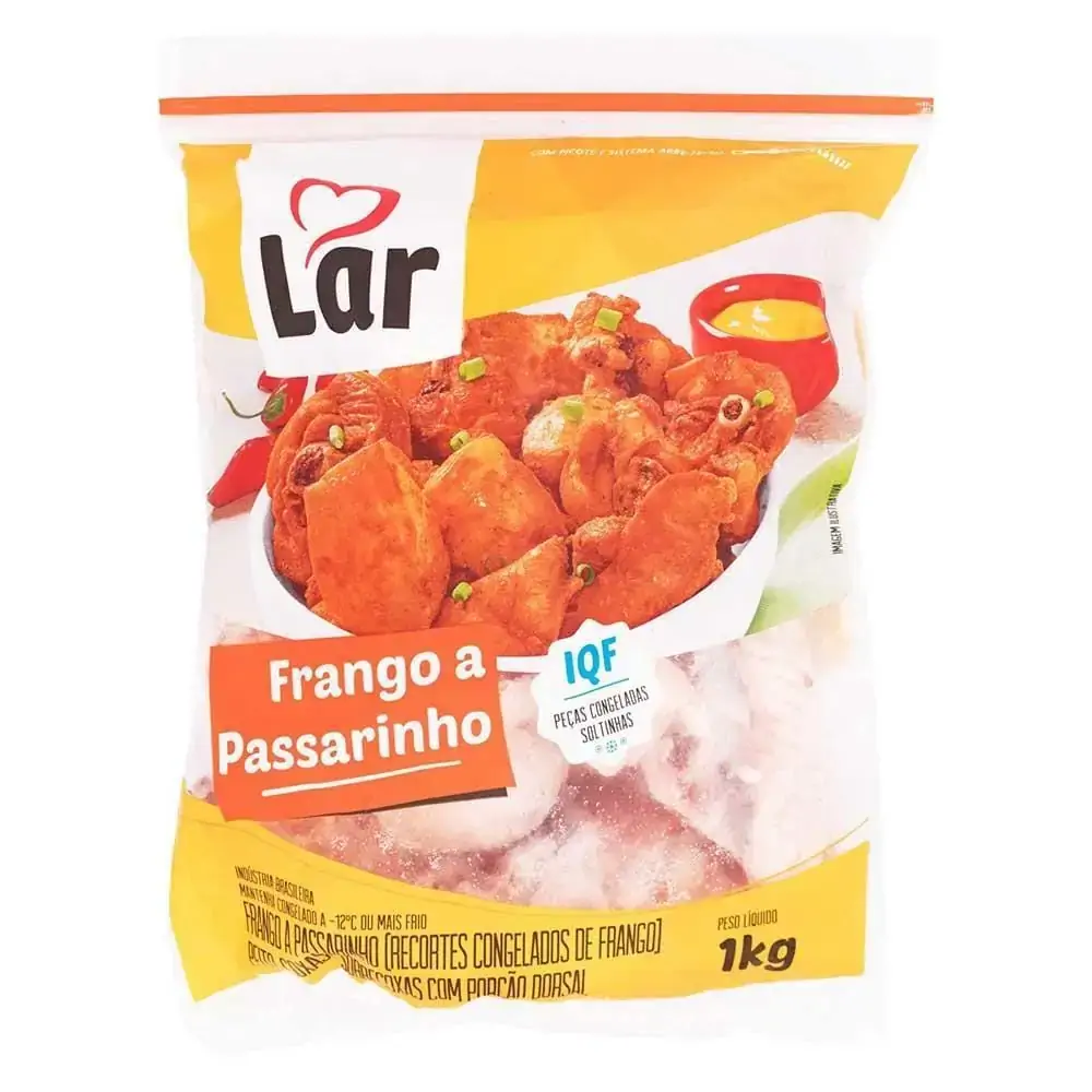 Frango A Passarinho Coxa/sobrecoxa Iqf 1kg Lar