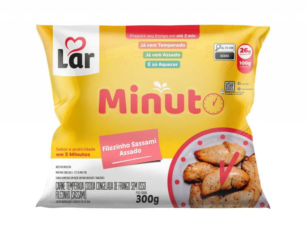 Acg Corte Fg Lar Minuto 300g Filezinho Sassami Assado Temp