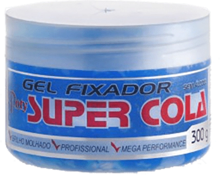 Gel Fixador Plus Cola Poty 100 Grs
