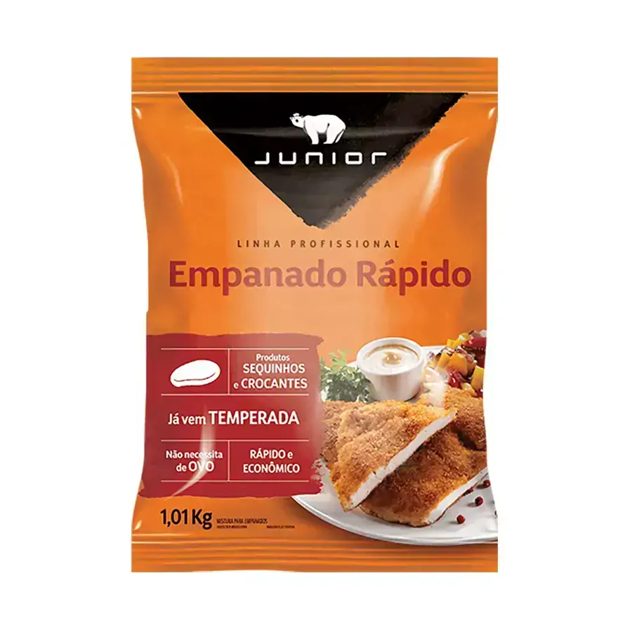 Preparo Empanado Rápido Junior 1,01Kg - Linha Profissional