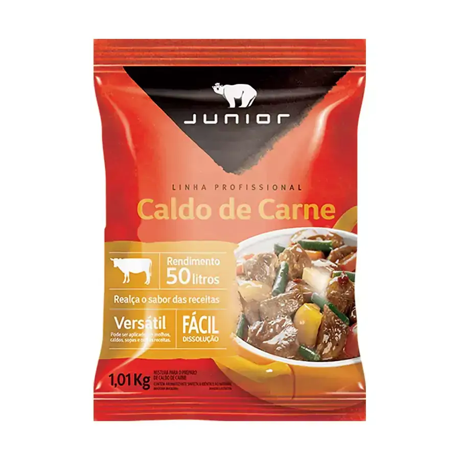 Caldo de Carne Junior 1,01Kg - Linha Profissional