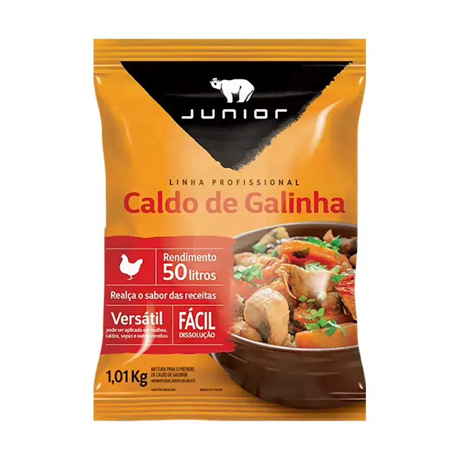 Caldo de Galinha Junior 1,01Kg - Linha Profissional