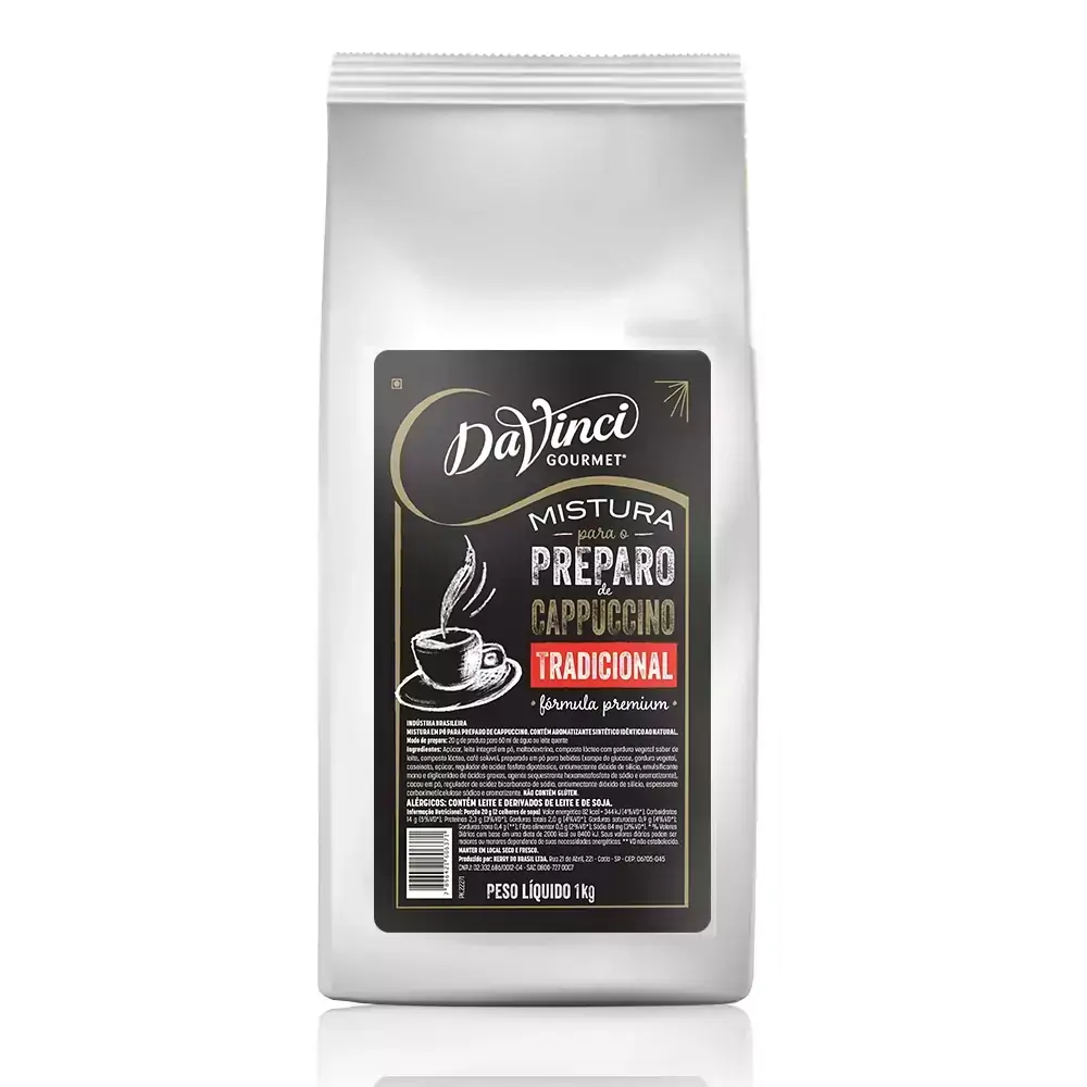 Mistura para Preparo de Cappuccino Da Vinci 1Kg
