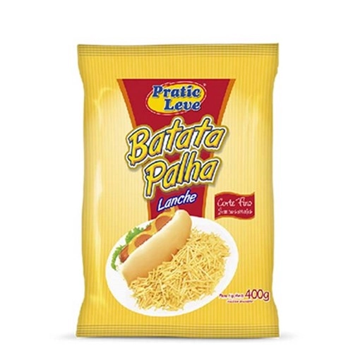 Praticleve Batata Palha Lanche 8k 20x400g