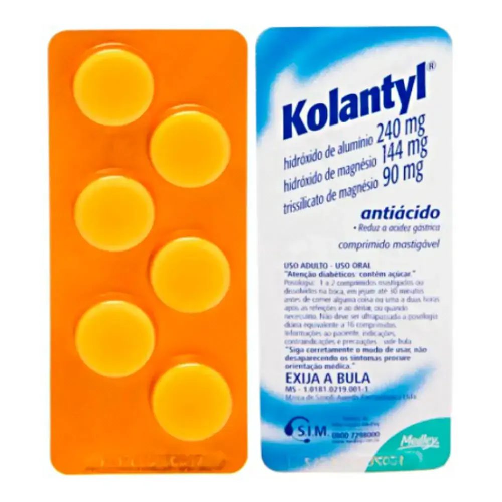 Kolantyl Caixa 20x6 Comp E M
